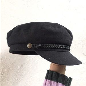 Brixton Fiddler Black Vega Cap